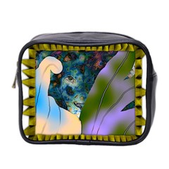 Jungle Lion Mini Toiletries Bag (two Sides) by LW41021