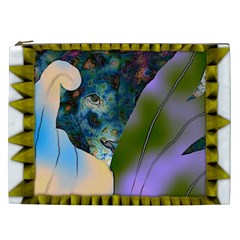 Jungle Lion Cosmetic Bag (xxl) by LW41021