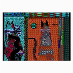 Cats Large Glasses Cloth by LW41021