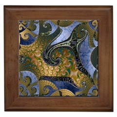 Sea Of Wonder Framed Tile by LW41021