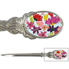 Flower Pattern Letter Opener by Galinka