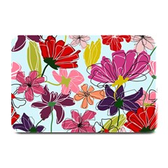 Flower Pattern Plate Mats by Galinka