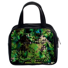 Peacocks And Pyramids Classic Handbag (two Sides) by MRNStudios