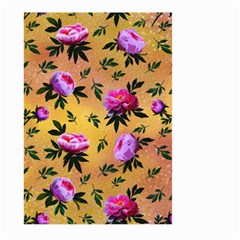 Delicate Peonies Large Garden Flag (two Sides) by SychEva