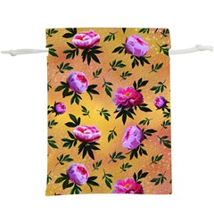 Delicate Peonies  Lightweight Drawstring Pouch (xl) by SychEva