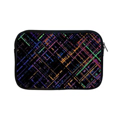 Criss-cross Pattern (multi-colored) Apple Ipad Mini Zipper Cases by LyleHatchDesign