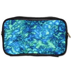 Deep Blues Toiletries Bag (one Side) by AlkaravanCreations