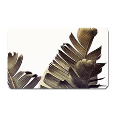 Vintage Banana Leaves Magnet (rectangular) by goljakoff