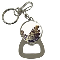 Vintage Banana Leaves Bottle Opener Key Chain by goljakoff