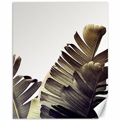 Vintage Banana Leaves Canvas 16  X 20  by goljakoff