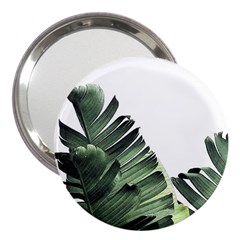 Banana Leaves 3  Handbag Mirrors