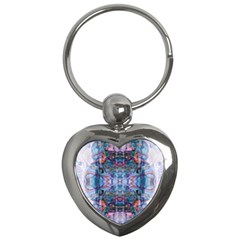 Marbled Pebbles Key Chain (heart)