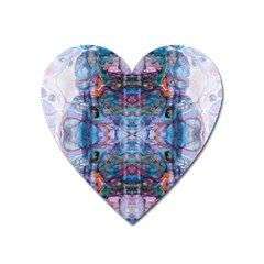 Marbled Pebbles Heart Magnet