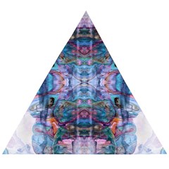Marbled Pebbles Wooden Puzzle Triangle