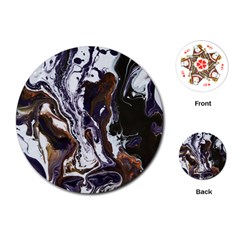 Fluid Patterns Playing Cards Single Design (round)
