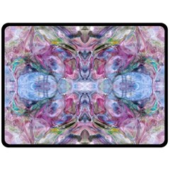 Marbled Pebbles Double Sided Fleece Blanket (large) 