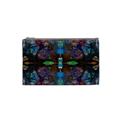 Abstract Marbling Painting Repeats Cosmetic Bag (small)