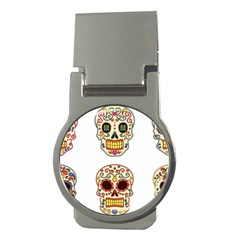 Day Of The Dead Day Of The Dead Money Clips (round)  by GrowBasket