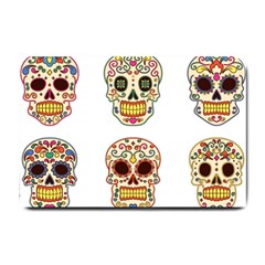 Day Of The Dead Day Of The Dead Small Doormat  by GrowBasket