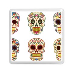 Day Of The Dead Day Of The Dead Memory Card Reader (square) by GrowBasket