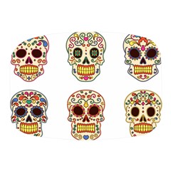 Day Of The Dead Day Of The Dead Mini Square Pill Box by GrowBasket