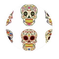 Day Of The Dead Day Of The Dead Mini Round Pill Box (Pack of 3)