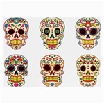 Day Of The Dead Day Of The Dead Large Glasses Cloth (2 Sides) Back