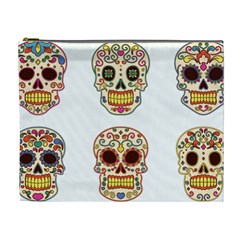 Day Of The Dead Day Of The Dead Cosmetic Bag (xl) by GrowBasket