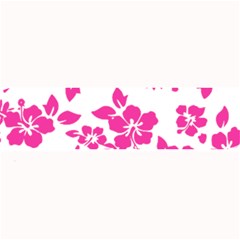 Hibiscus Pattern Pink Large Bar Mats by GrowBasket