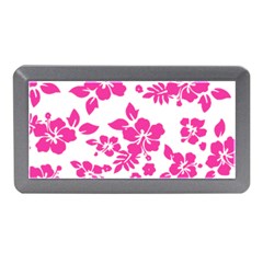 Hibiscus Pattern Pink Memory Card Reader (mini) by GrowBasket