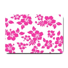 Hibiscus Pattern Pink Small Doormat  by GrowBasket