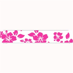Hibiscus Pattern Pink Small Bar Mats by GrowBasket