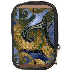 Ancient Seas Compact Camera Leather Case by LW323