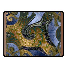 Ancient Seas Double Sided Fleece Blanket (small)  by LW323