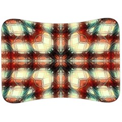 Royal Plaid Velour Seat Head Rest Cushion by LW323