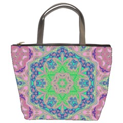 Spring Flower3 Bucket Bag by LW323