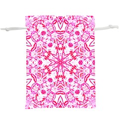 Pink Petals  Lightweight Drawstring Pouch (xl) by LW323