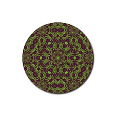 Greenspring Rubber Round Coaster (4 Pack)  by LW323