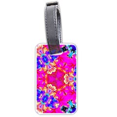 Pink Beauty Luggage Tag (one Side) by LW323