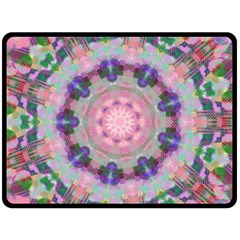 Beautiful Day Double Sided Fleece Blanket (large)  by LW323