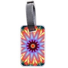 Passion Flower Luggage Tag (two Sides) by LW323