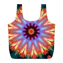 Passion Flower Full Print Recycle Bag (l)