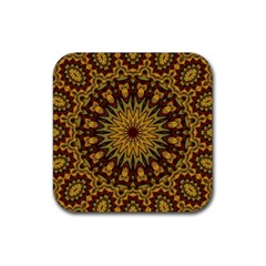 Woodwork Rubber Coaster (square)  by LW323