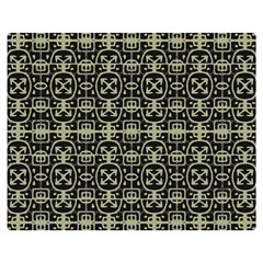 Geometric Textured Ethnic Pattern 1 Double Sided Flano Blanket (medium)  by dflcprintsclothing