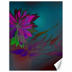 Evening Bloom Canvas 18  X 24  by LW323