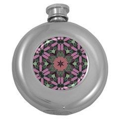 Tropical Island Round Hip Flask (5 Oz) by LW323