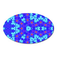 Blueberry Oval Magnet by LW323