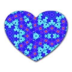 Blueberry Heart Mousepads