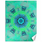 Blue green  Twist Canvas 12  x 16  11.86 x15.41  Canvas - 1