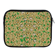 Florals In The Green Season In Perfect  Ornate Calm Harmony Apple Ipad 2/3/4 Zipper Cases by pepitasart